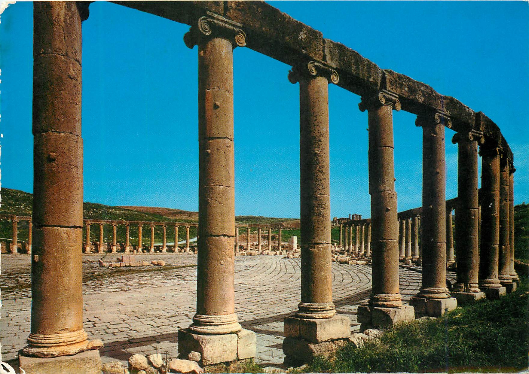 Forum von Jerash — Jerusalem — Verlag Holy Views, n°178