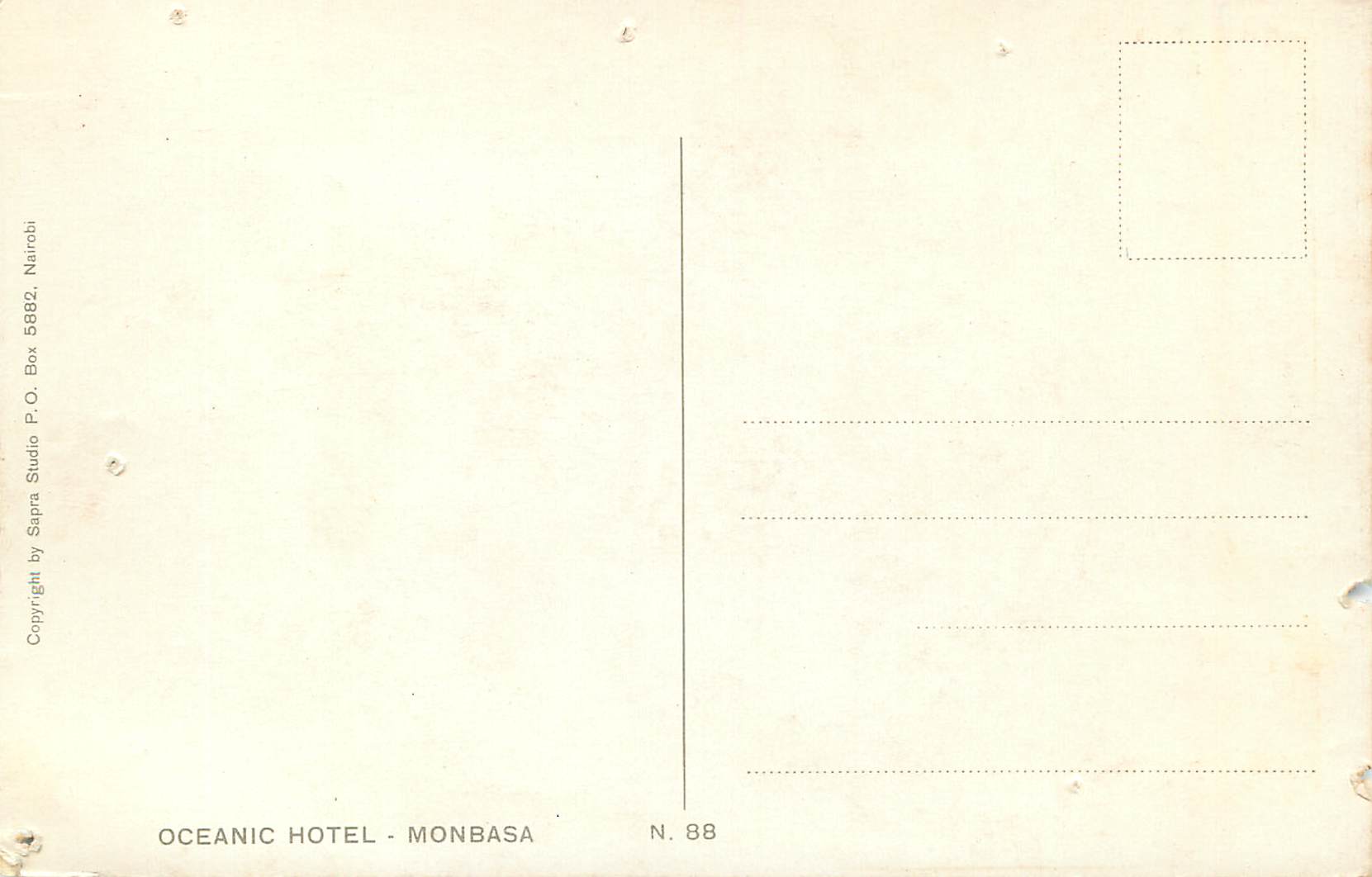 CPM Oceanic Monbasa — Rückseite
