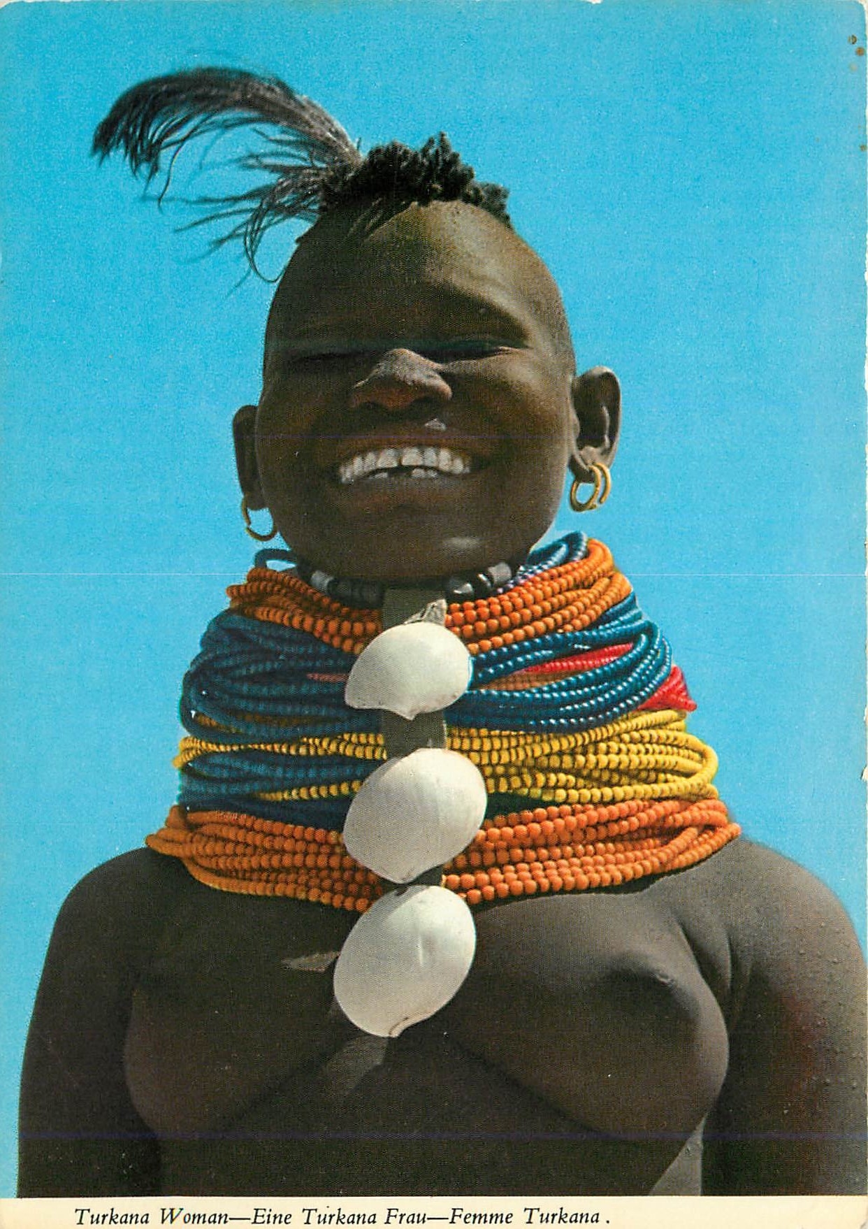 CPM Femme Turkana du Kenya du Nord Est
