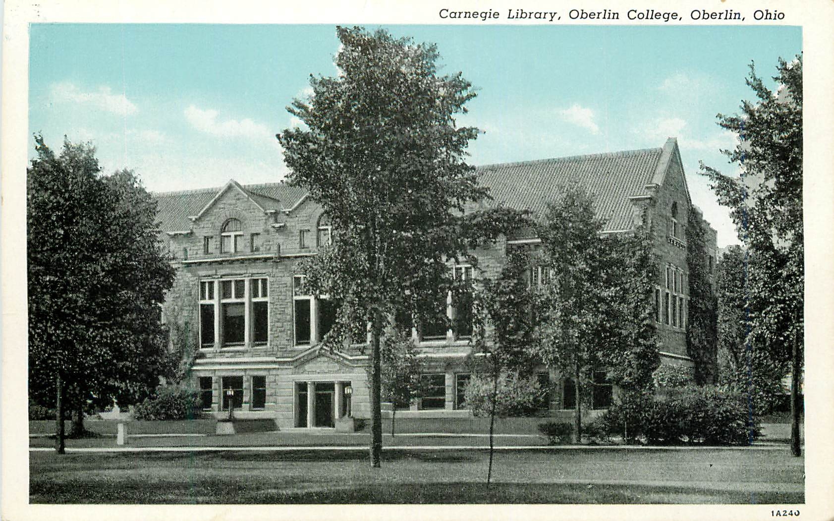 CPA Carnegie Library Oberlin College Oberlin Ohio