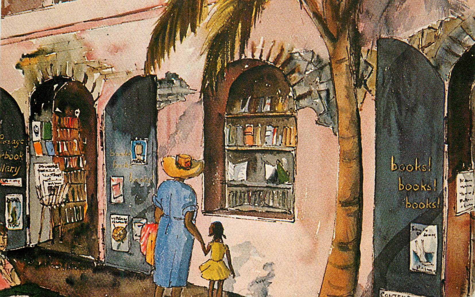 CPM Paperbook Gallery Palm Passage St Thomas Virgin Islands