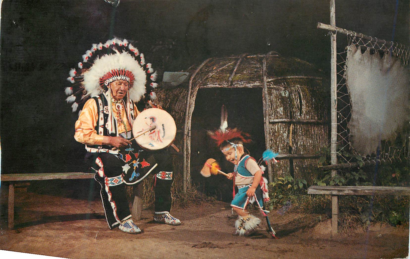 CPM Youngest contest Dancer stand Rock Indian Ceremonial Wisconsin Dells