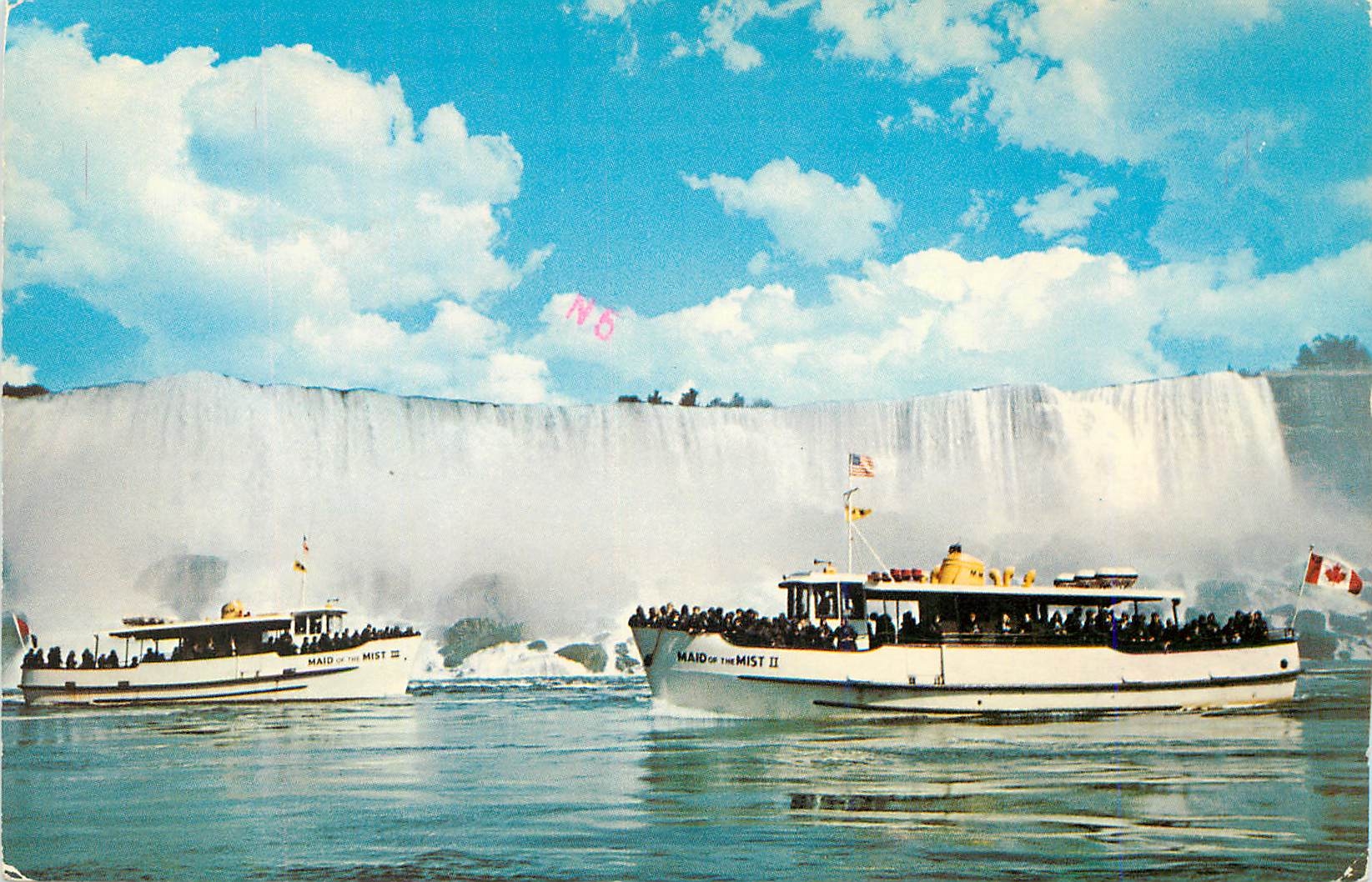 CPM Maid of the Mist Niagara Falls Bateaux