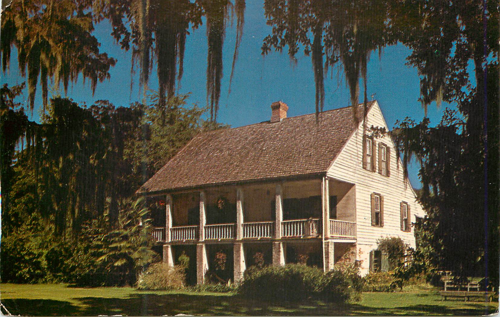 CPM Acadian House Museum Longfellow Evangeline State Park St Martinville Louisiana