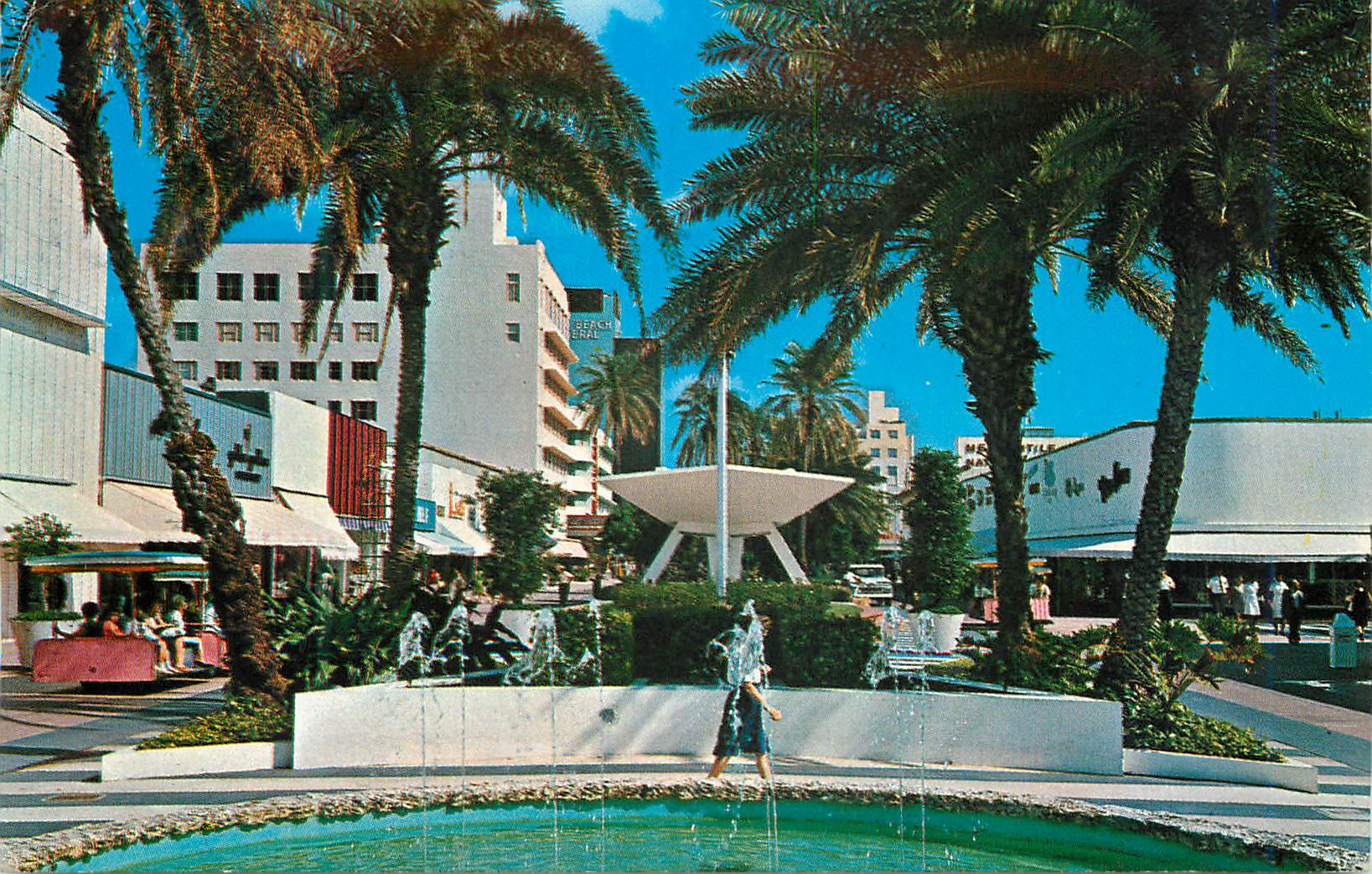 CPM Famous shops line the beautiful Lincoln Road Mall