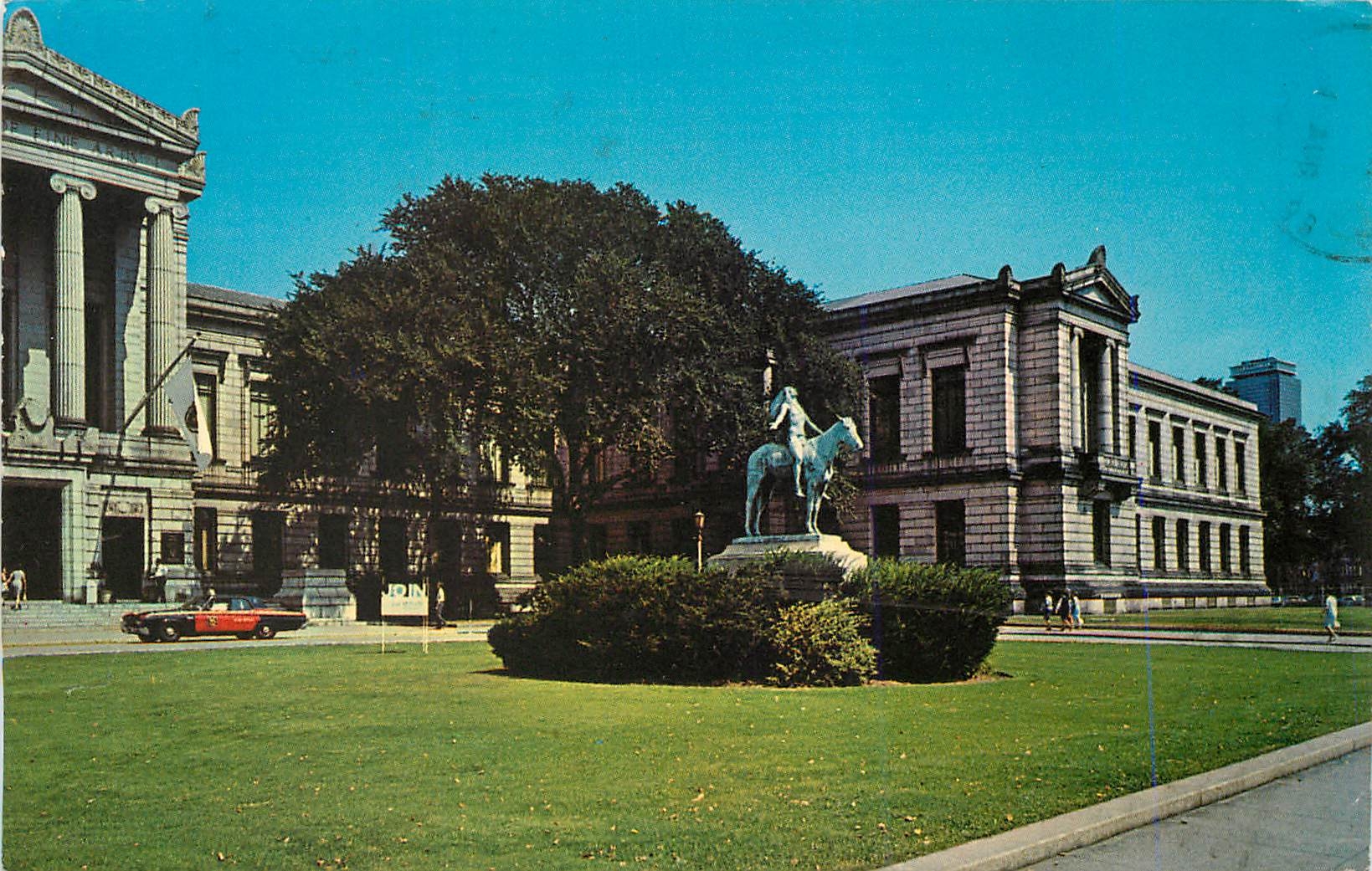 CPM The Museum of Fine Arts Boston Mass