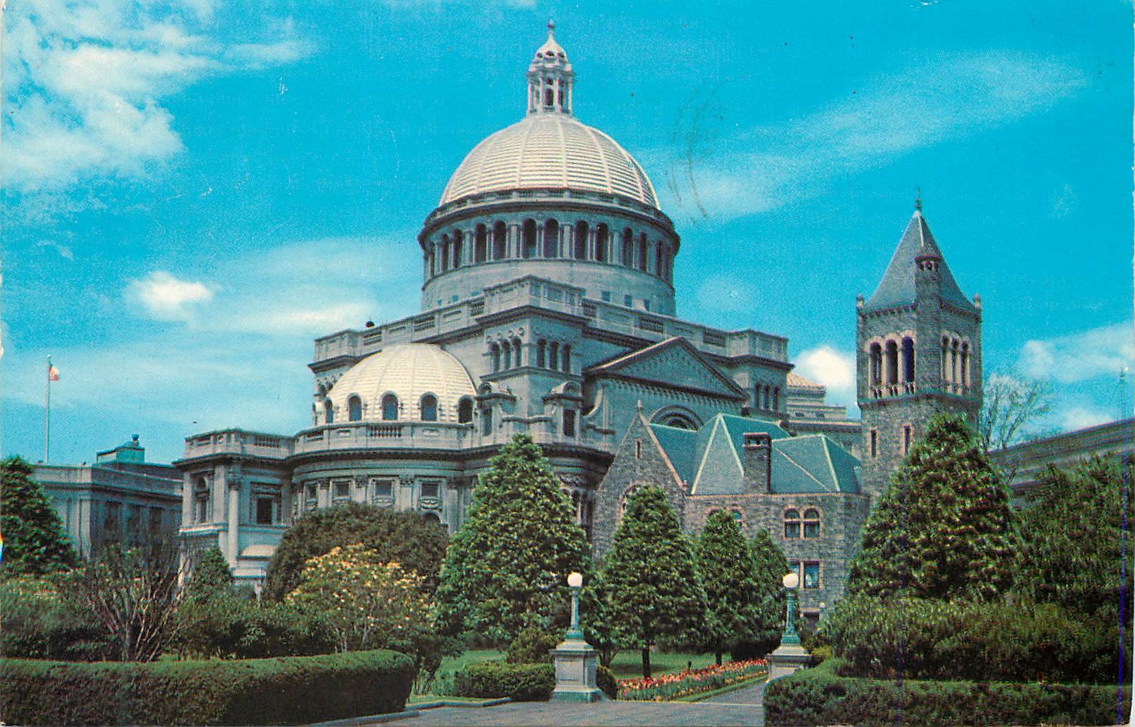 CPM Christian Science Church Boston Mass