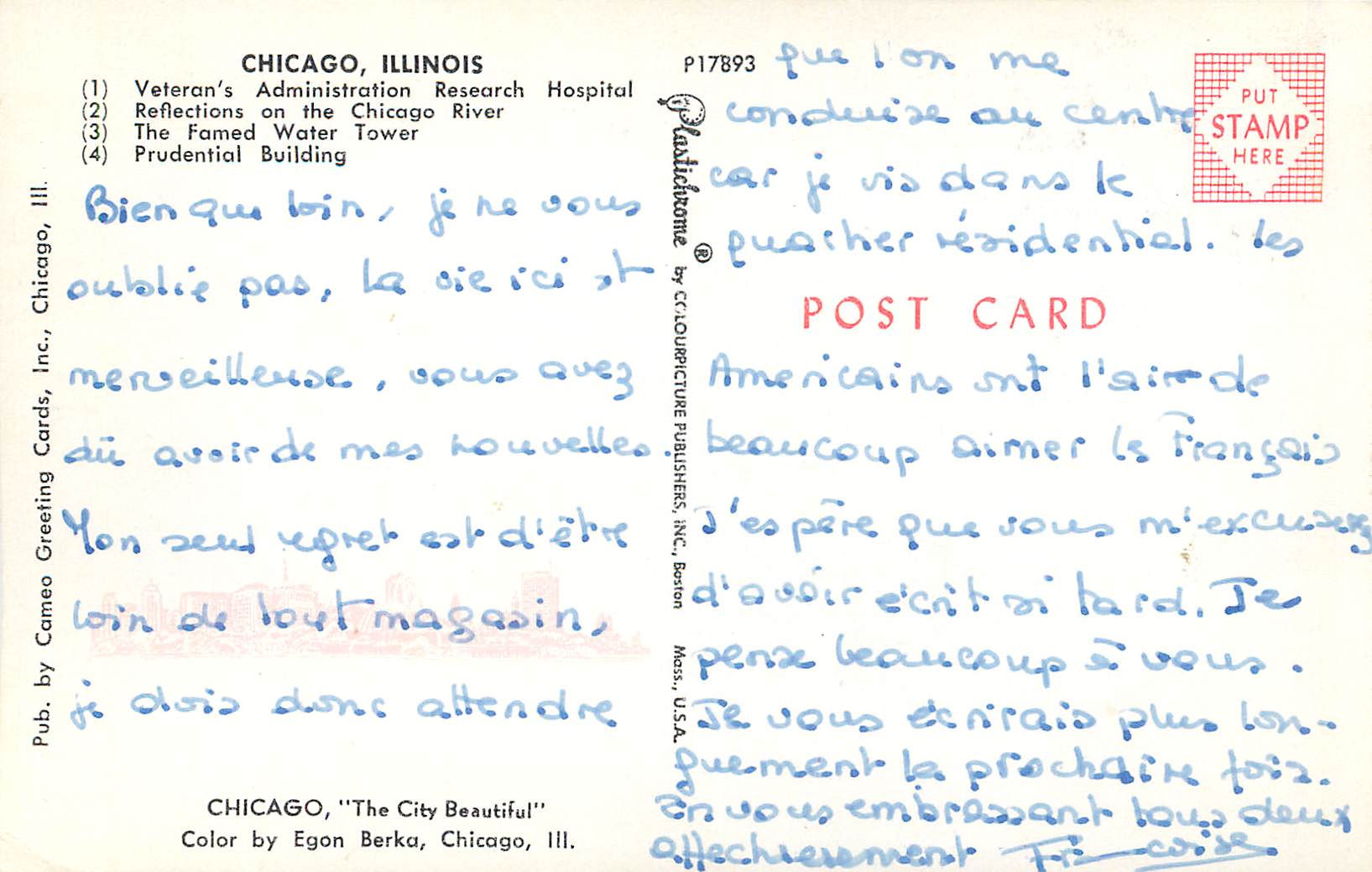 CPM Chicago the City Beautiful — Back