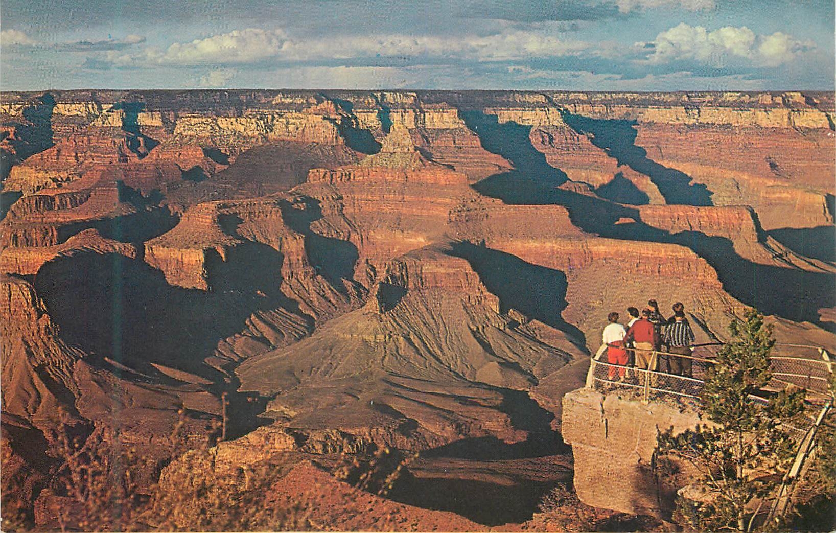 CPM Grand Canyon National Park Arizona Mather Point View