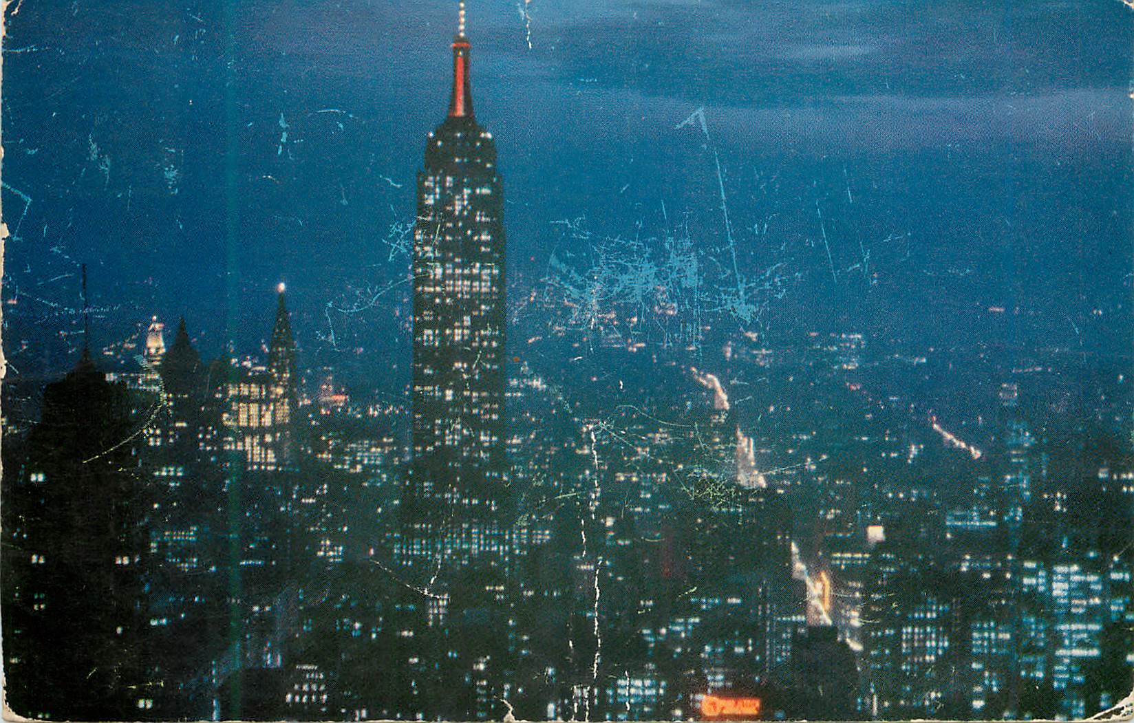 CPM Night View from Rockefeller Center New York NY