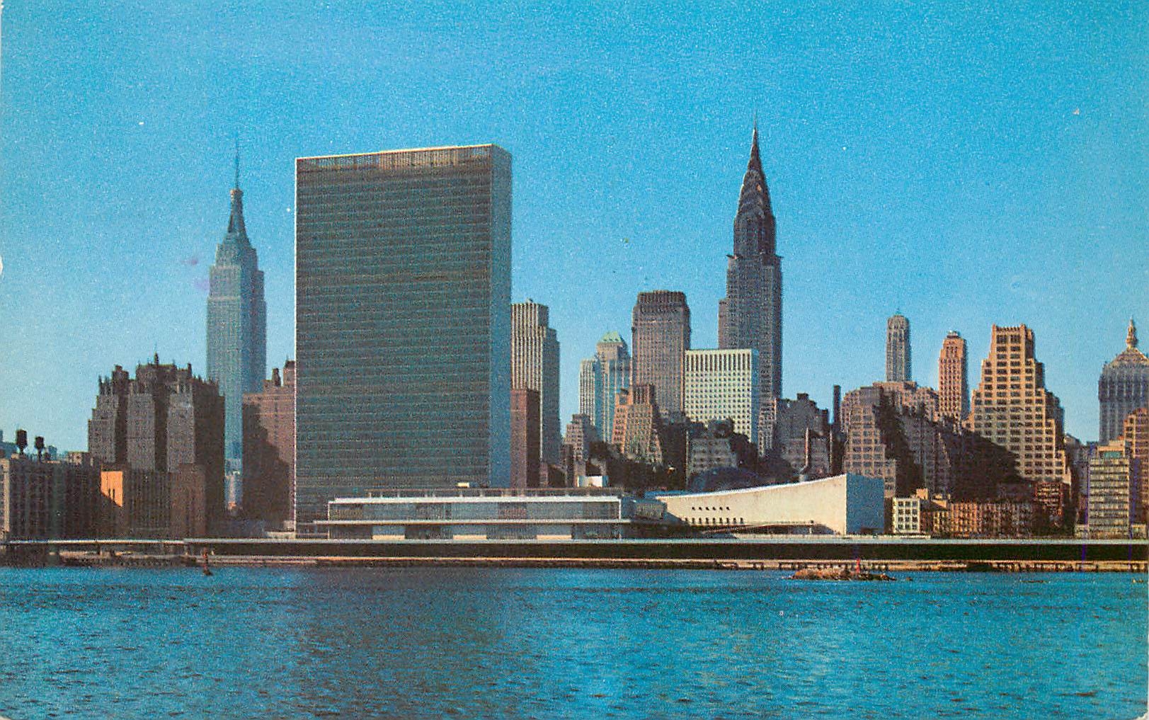 CPM Mid Manhattan skyline from Across the East River
