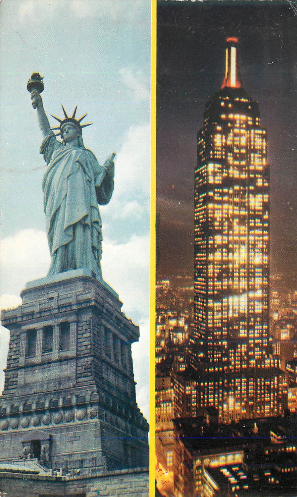 CPM The State of Liberty Island Located in Lower New York Bay