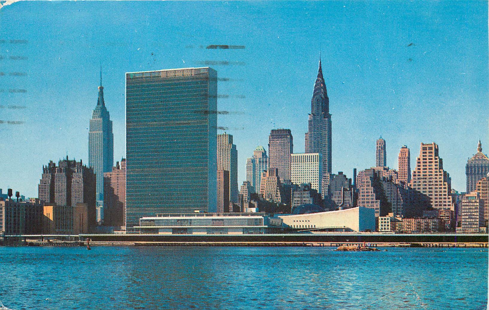 CPM Mid Manhattan skyline From Across the East River