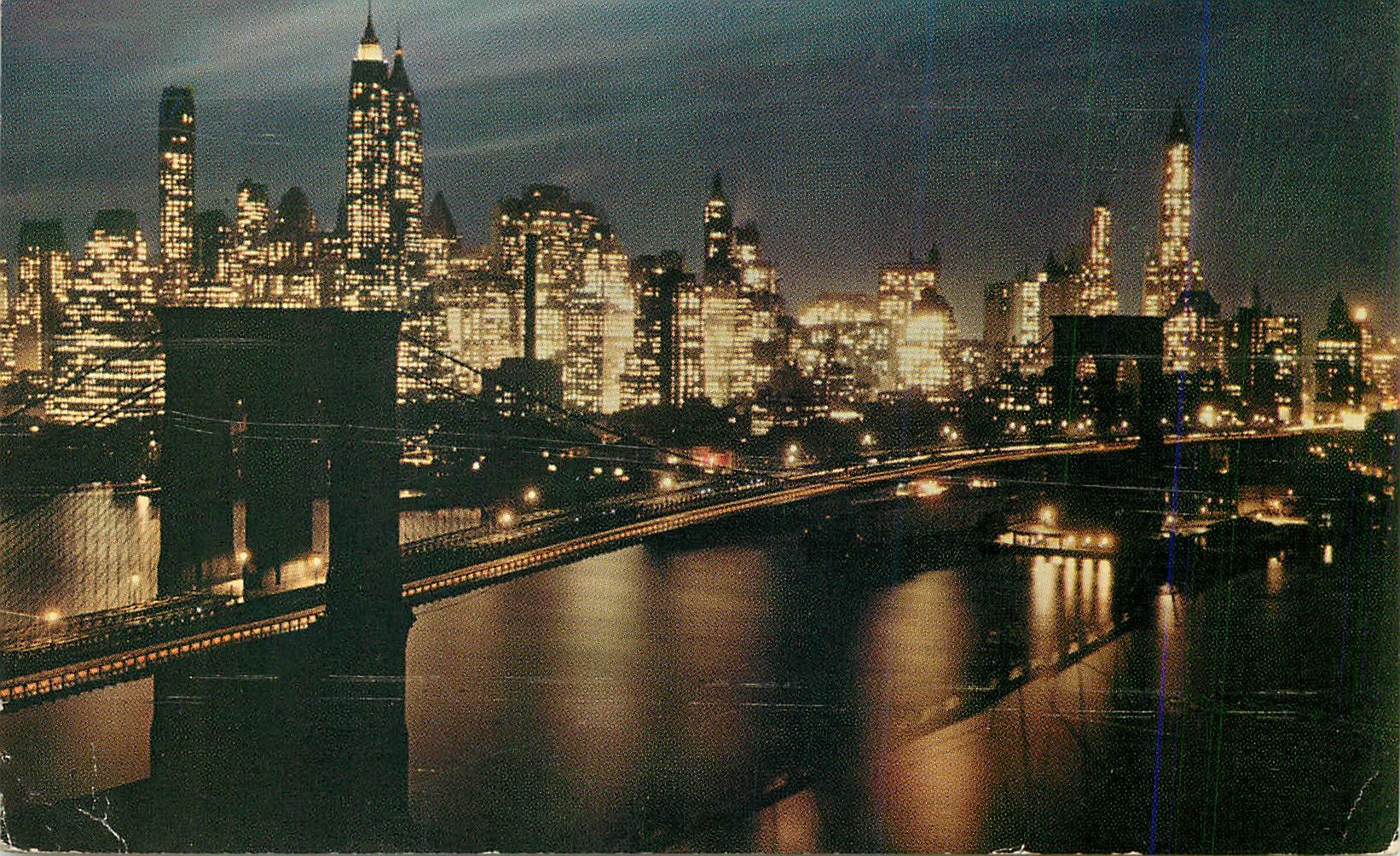 CPM Brooklyn Bridge at Night