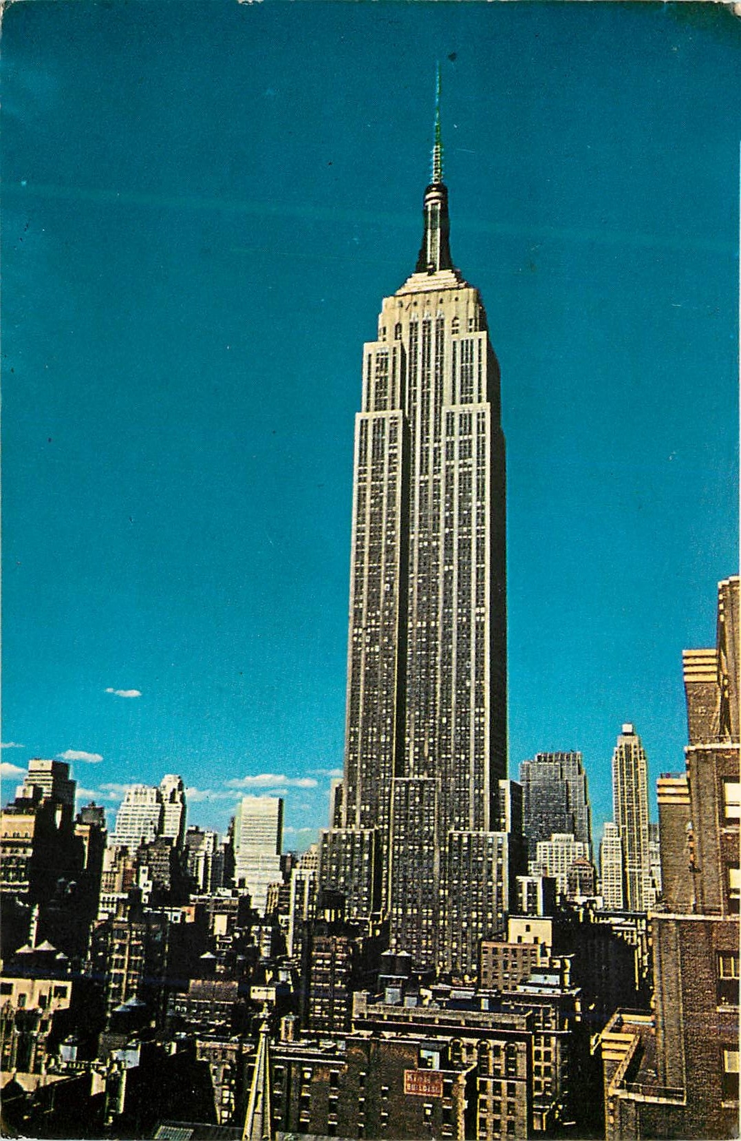 CPM Empire State Building The World's tallest structure located at Fifth Avenue and 34th Street
