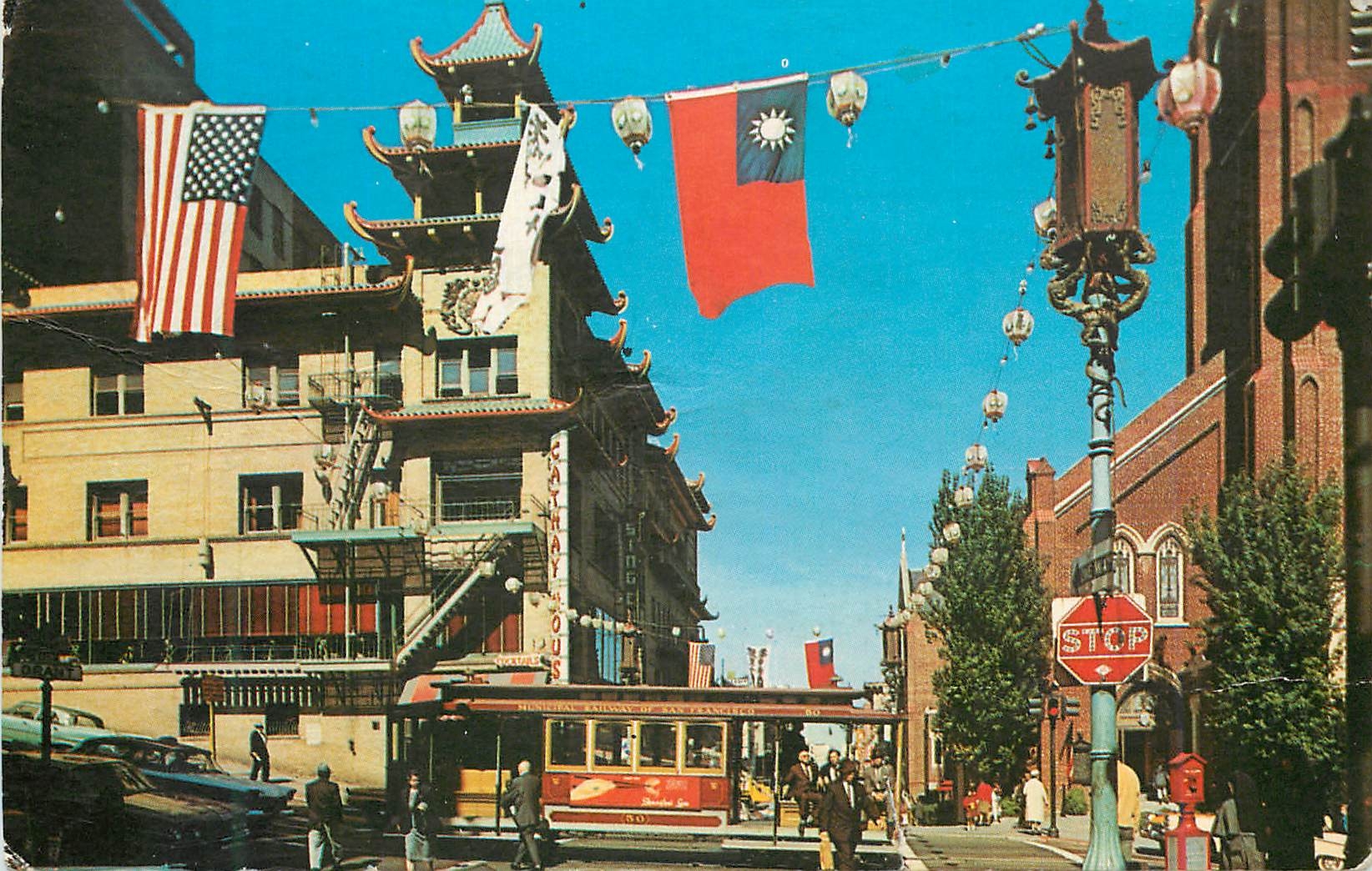 CPM San Francisco's Chinatown where East meets West this is the Largest Chinese Community Outside of Asia