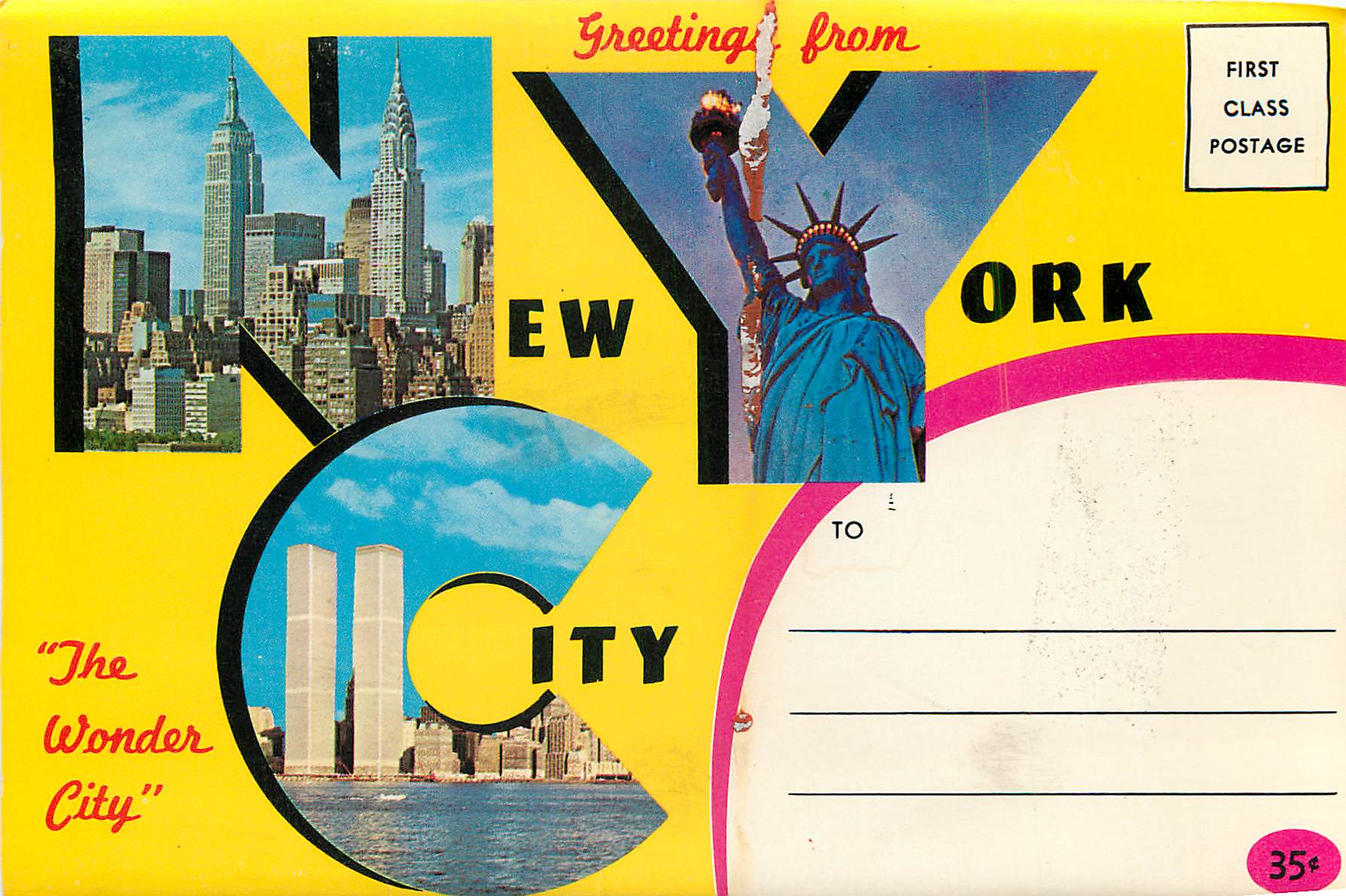 CPM New York City Call — Rückseite