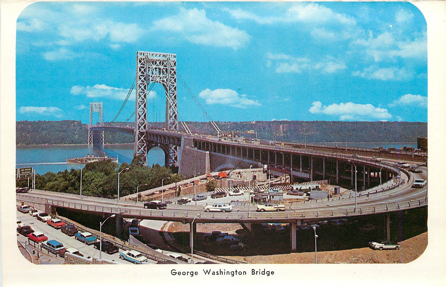 CPM George Washington Bridge New York's Famous Skyscrapers