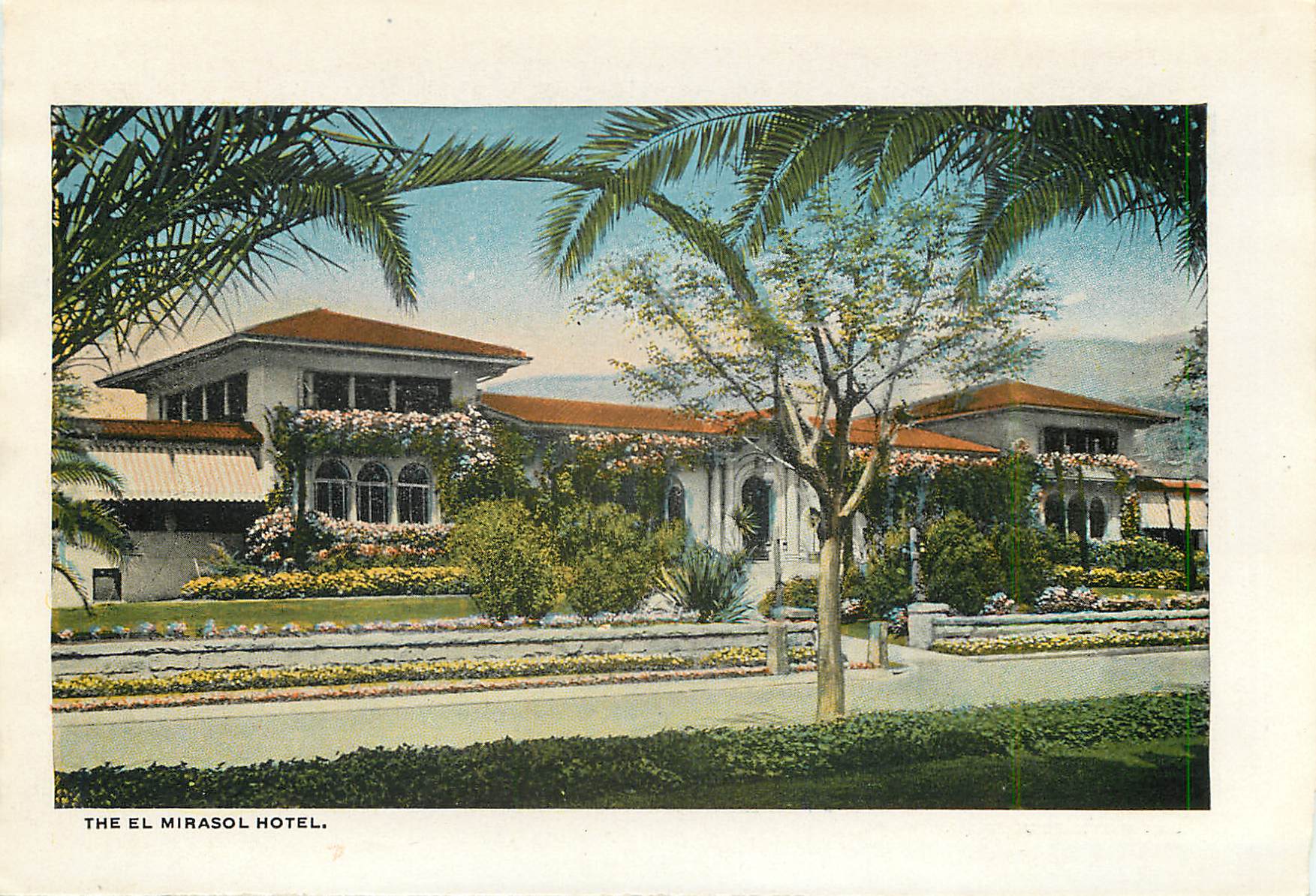 CPM San Marcus Building The El Mirasol Hotel — Rückseite