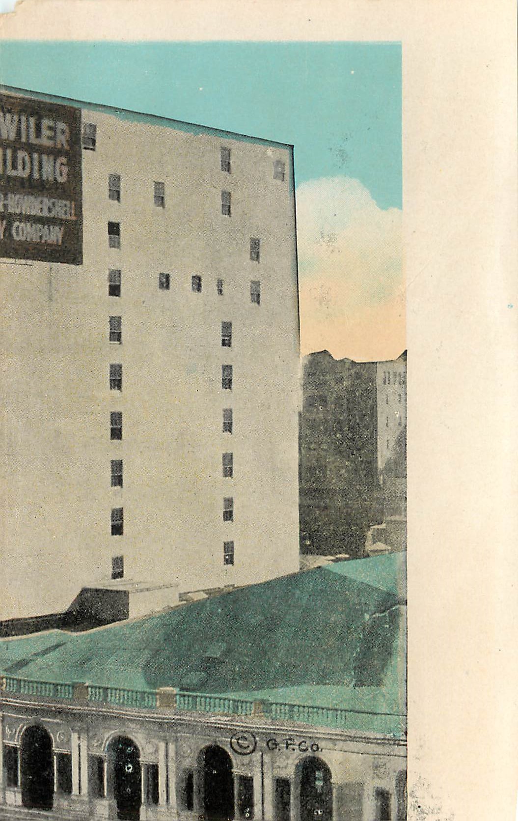 CPM The Biltmore Hotel Los Angeles Calif — Rückseite