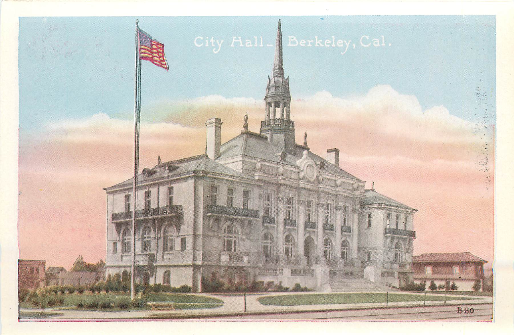 CPM City Hall Berkeley Cal Group of Building and Campanille University of California Berkeley