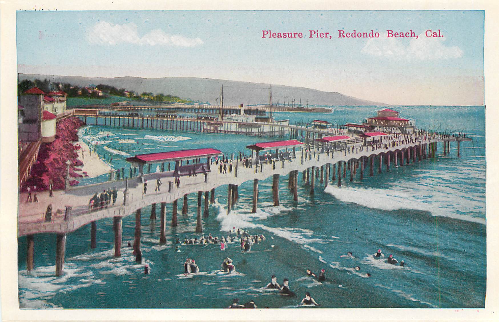 Arrowhead Hot Springs Hotel — Arrowhead Springs, Cal. — éditeur non visible — Rückseite