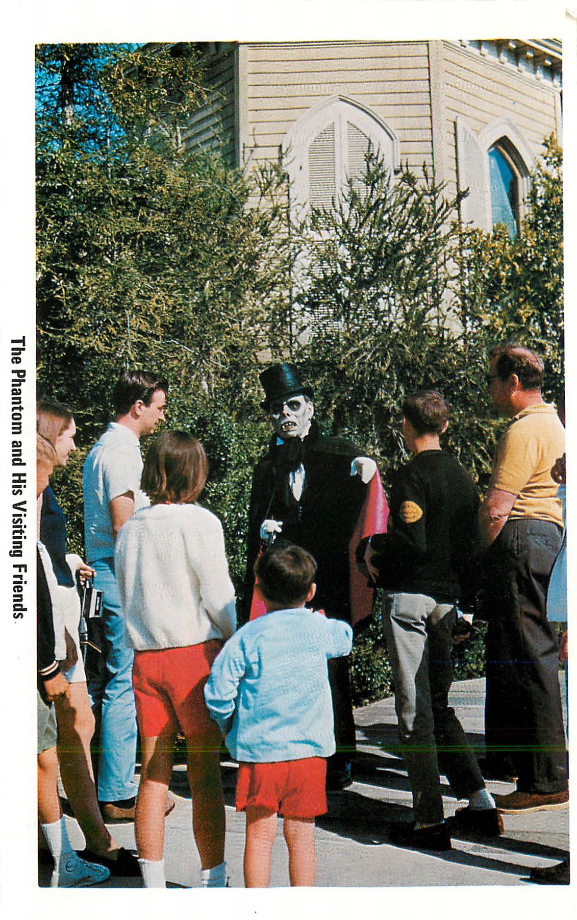 CPM Watching Shooting on a Western Street Set The Phantom and his Visiting Friends — Rückseite