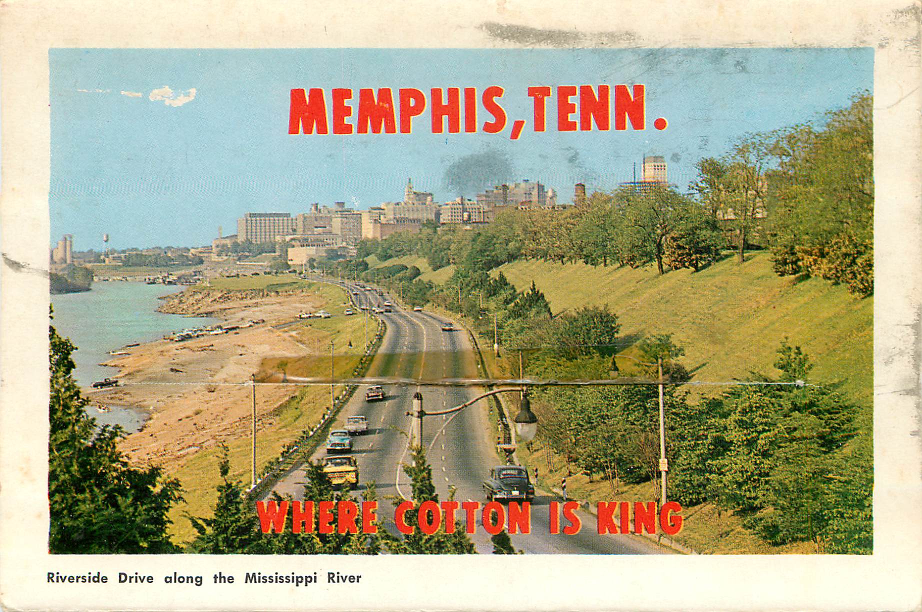 CPM Memphis Metropolitan Airport Riverside Drive along the Mississippi River — Back
