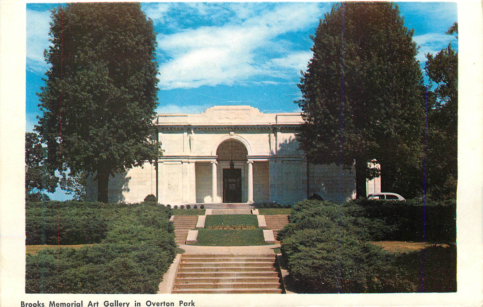 CPM Brooks Memorial Art Gallery in Overton Park Beale Street Home of The Blues