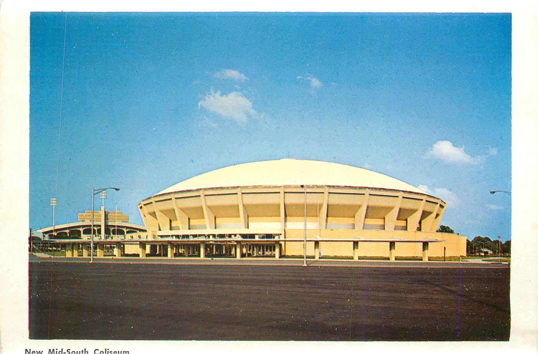 CPM New Mid South Coliseum Memphis Museum Chickasaw Gardens (The Pink Palace)