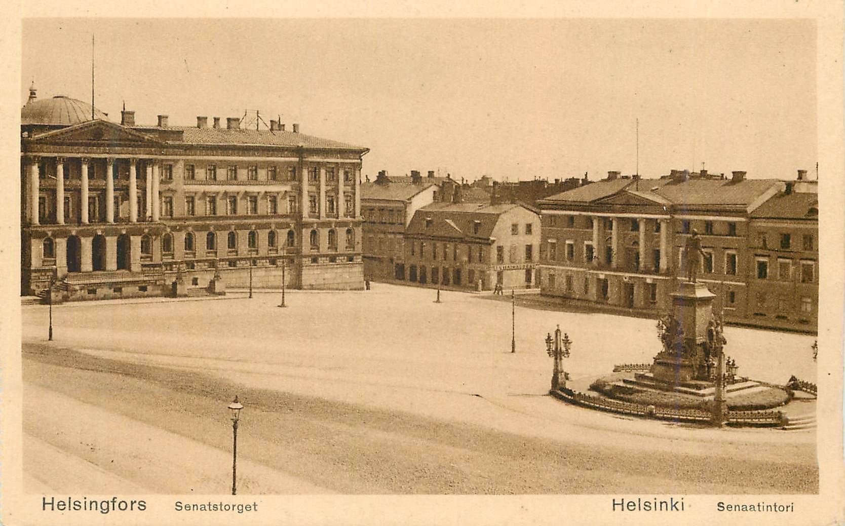 CPA Helsingfors Senatstorget Helsinki Senaatintori