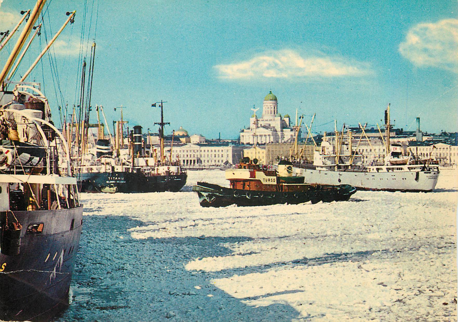 CPM Helsinki Helsingfors Suomi Finland Bateaux