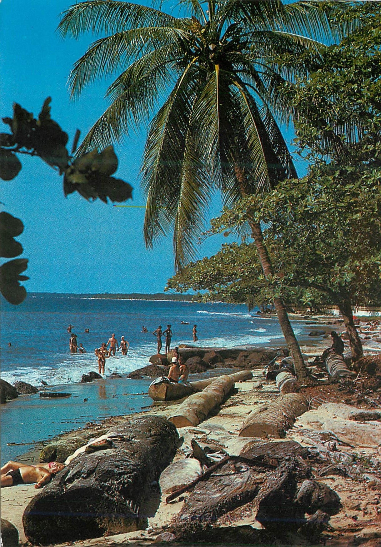 CPM Gabon La plage de Gue Gue pres de Libreville
