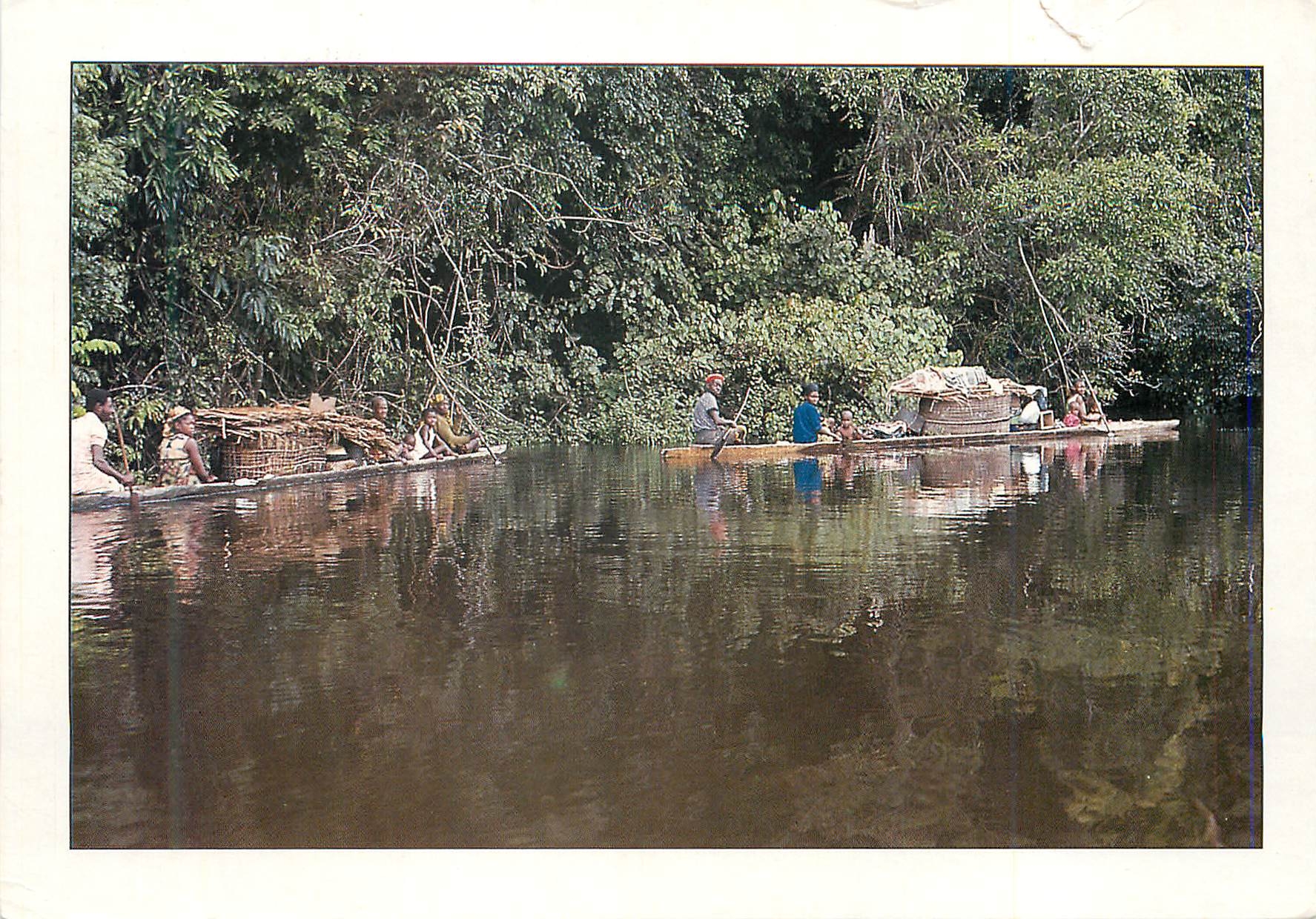 CPM Couleurs du Gabon Le Fleuve Ogooue