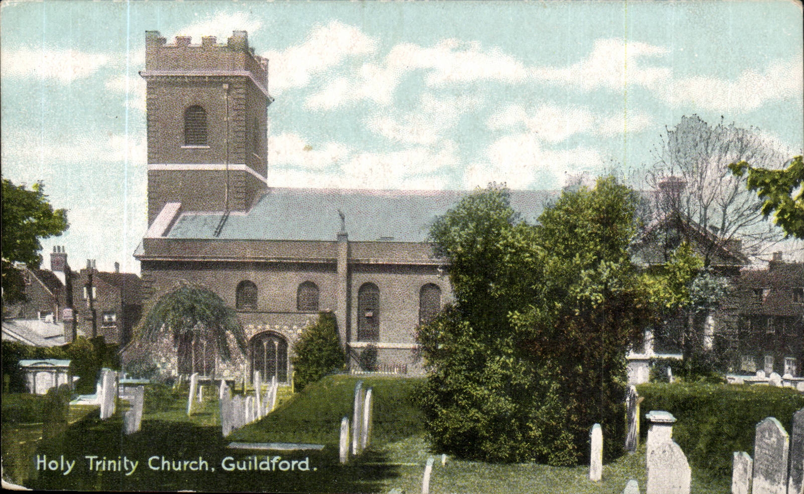 Guildford England- Holy Trinity Church of Guilford -CPA