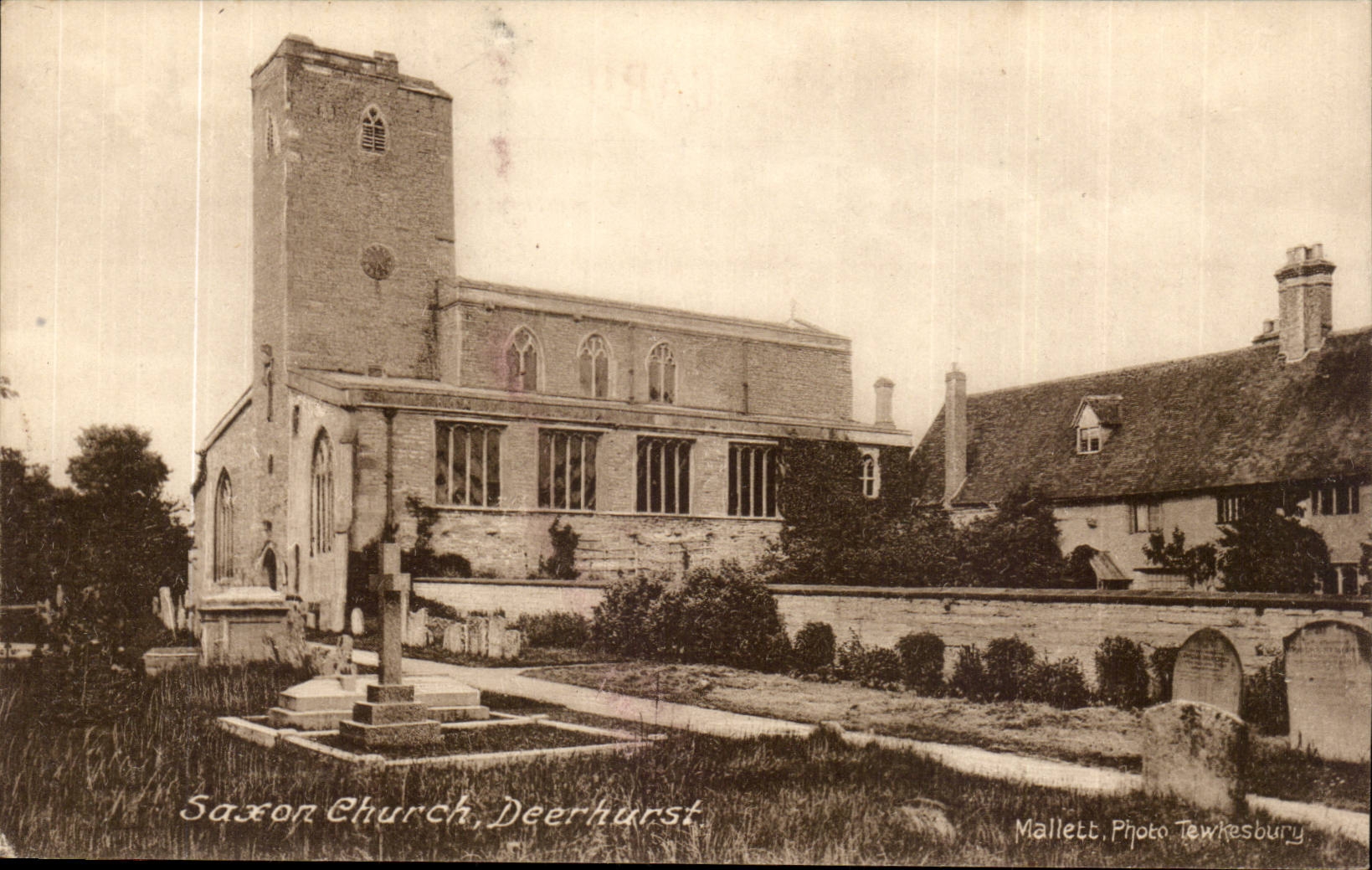 Gloucestershire- Deerhurst Saxon Church -CPA