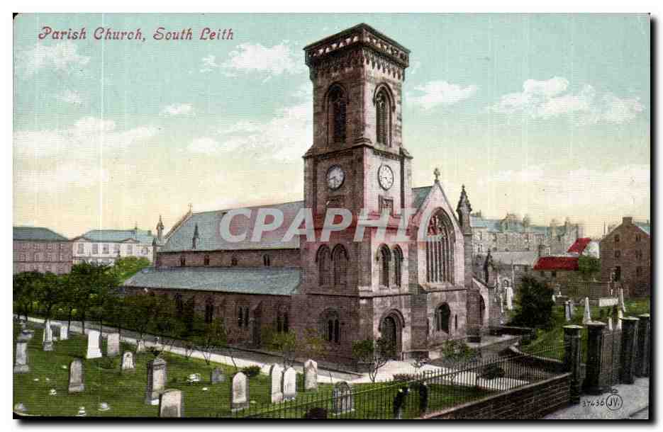 Scotland-Edinburgh- Parish Church South Leith-CPA