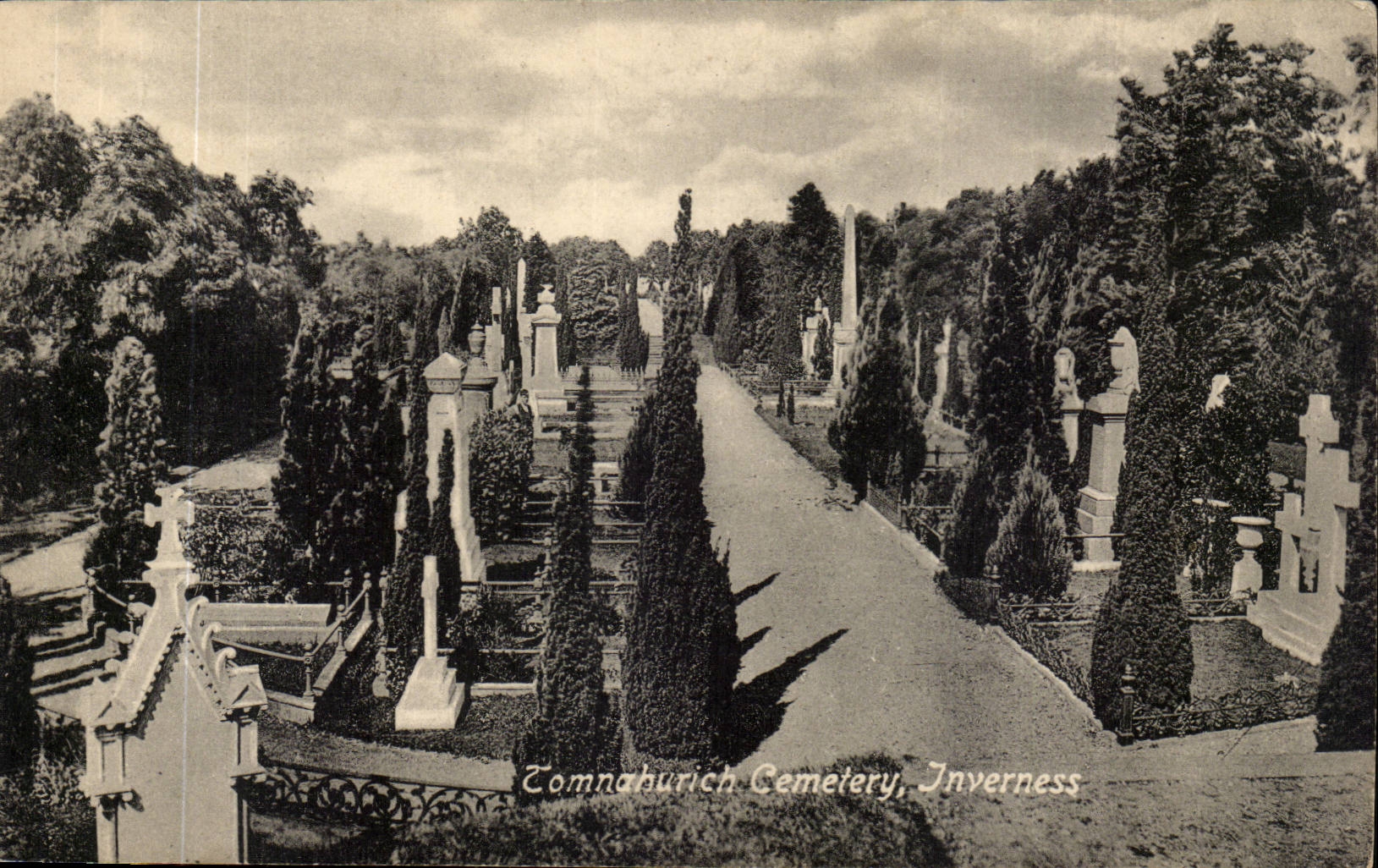 Scotland- Inverness- Tomnahurich Cemetary -CPA
