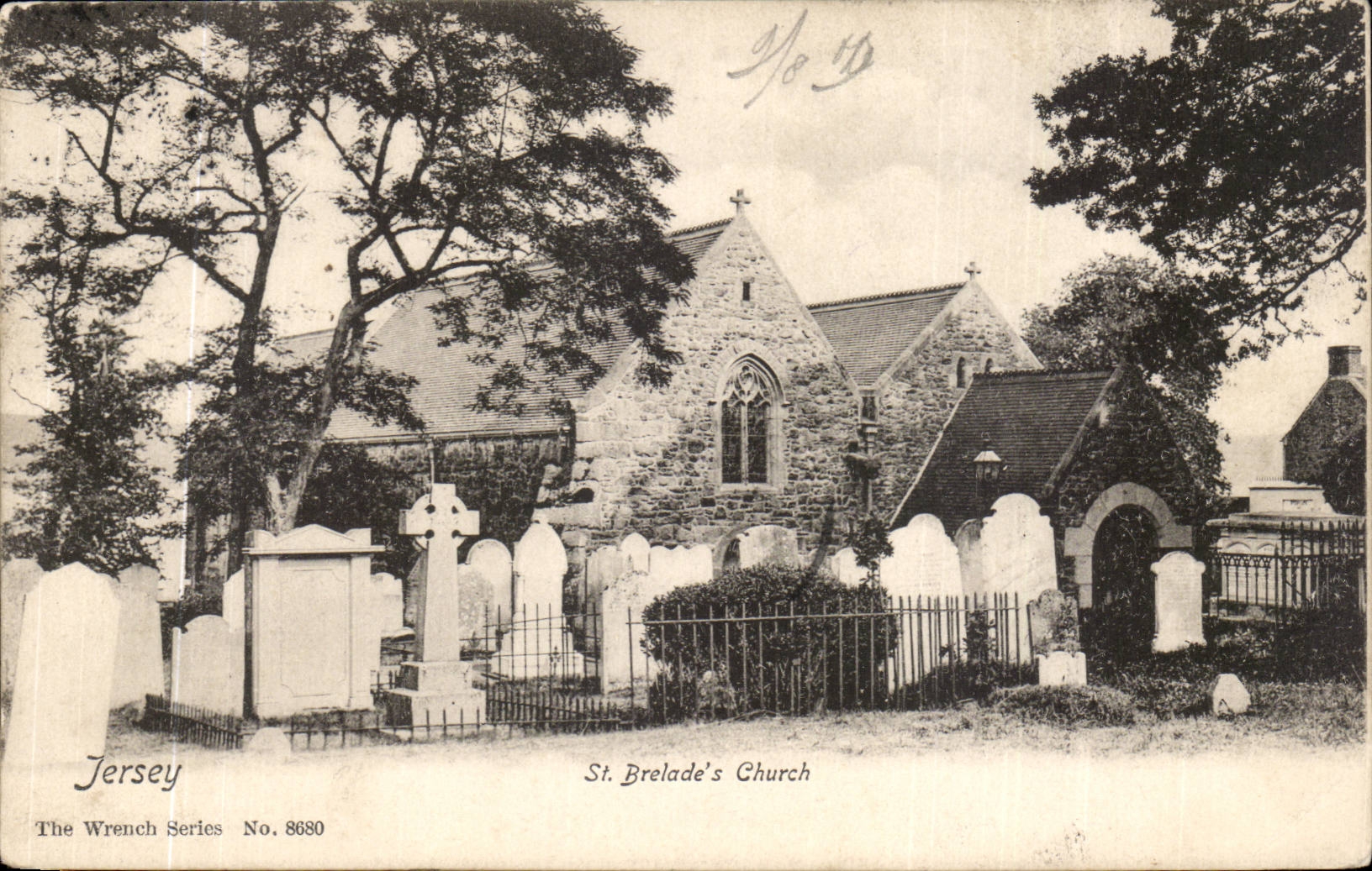 Jersey- England-Angleterre- St Brelade's Church -CPA