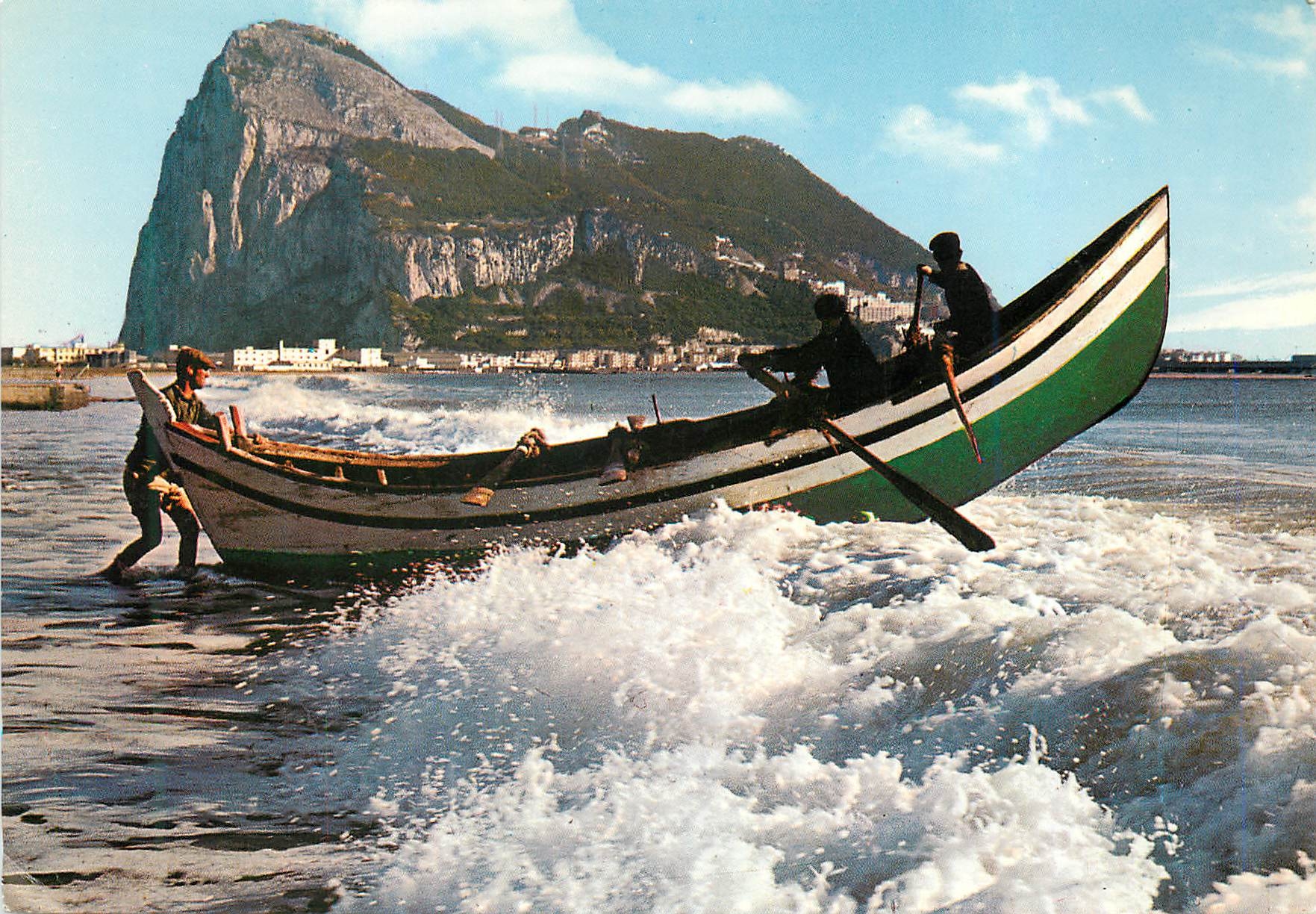 CPM El Penon de Gibraltar Le Rocher de Gibraltar