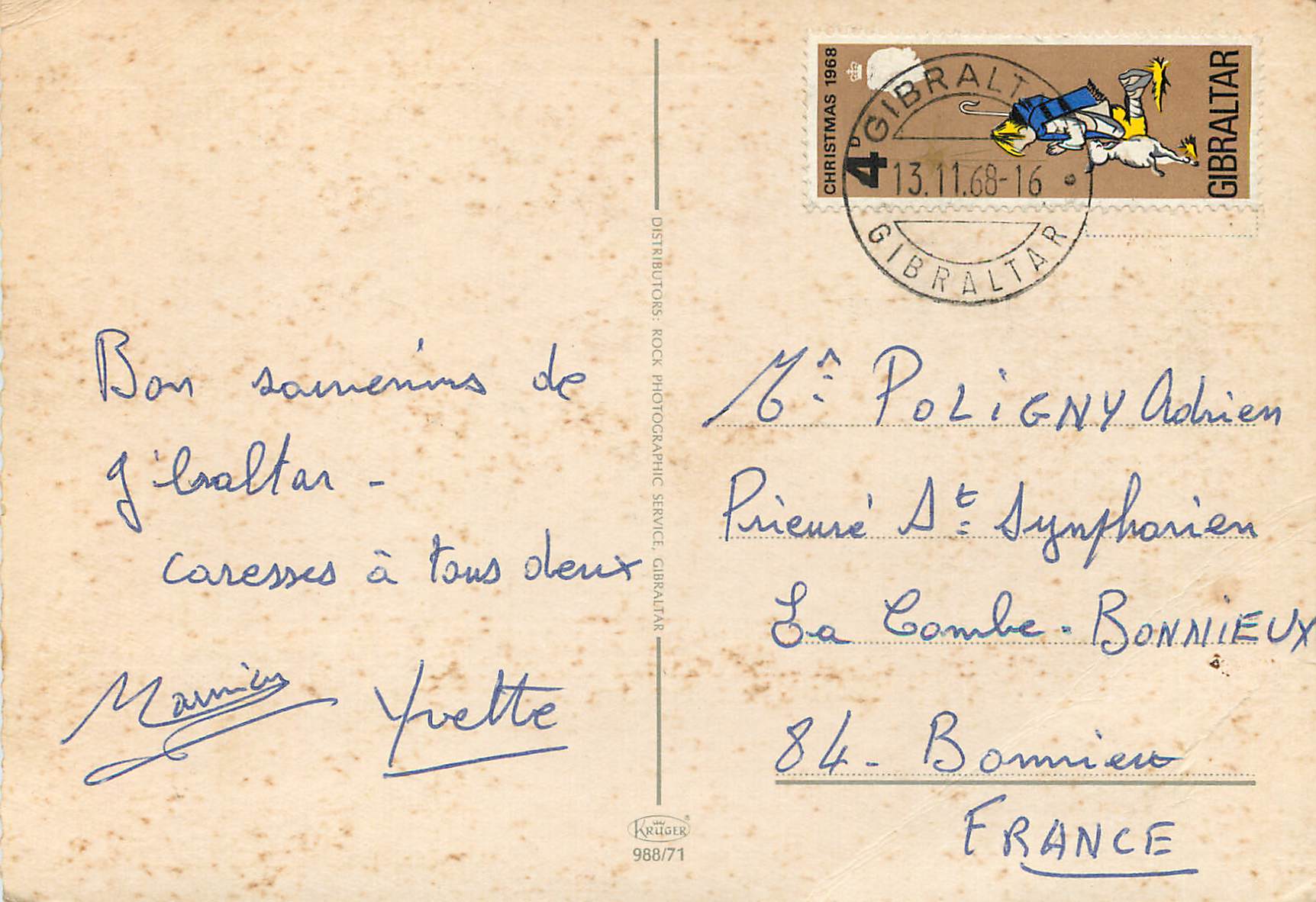 CPM Gibraltar — Rückseite