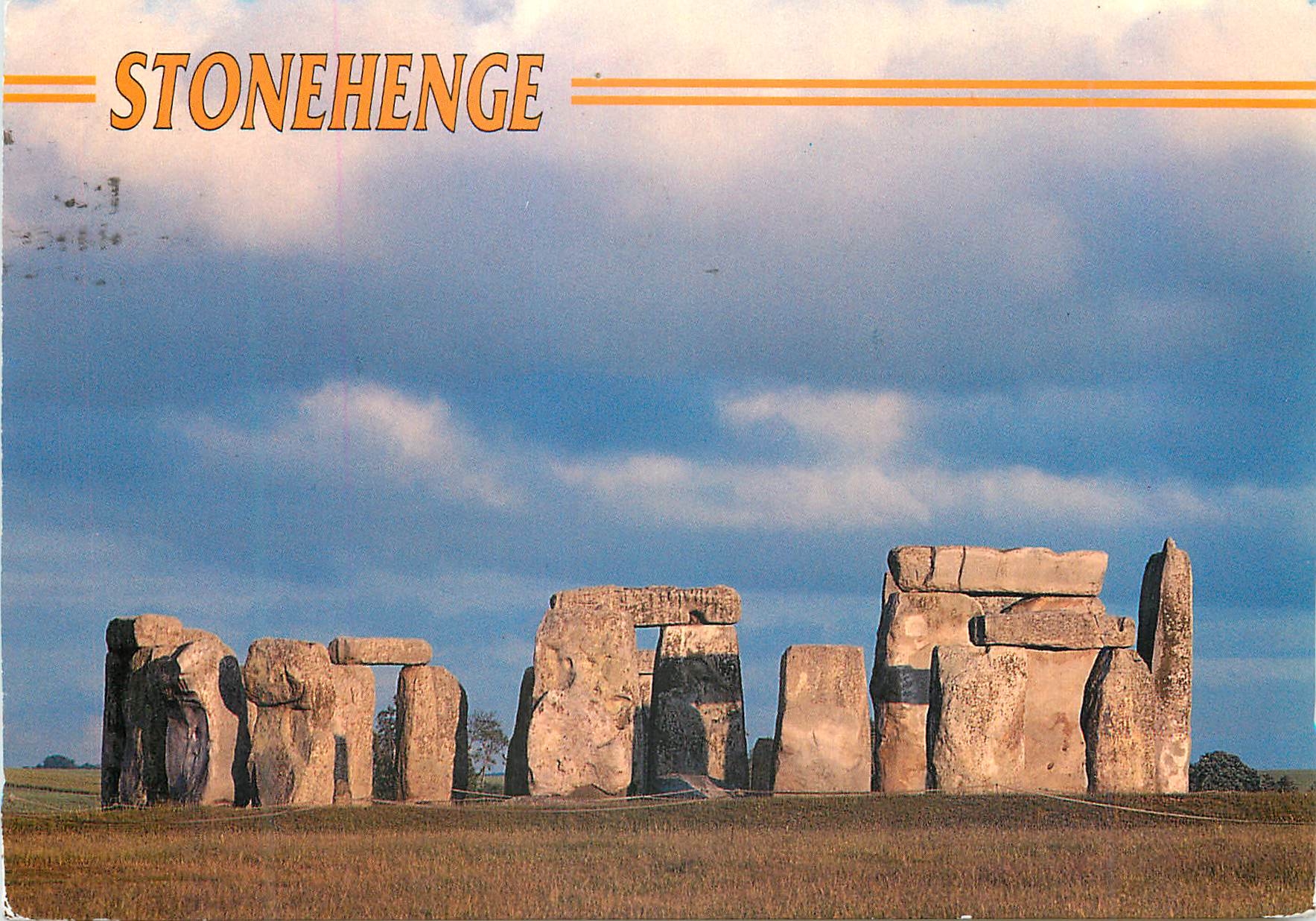 CPM Stonehence Wiltshire on Salisbury Pain is The Largest Pre Historic Monument in all of Europe