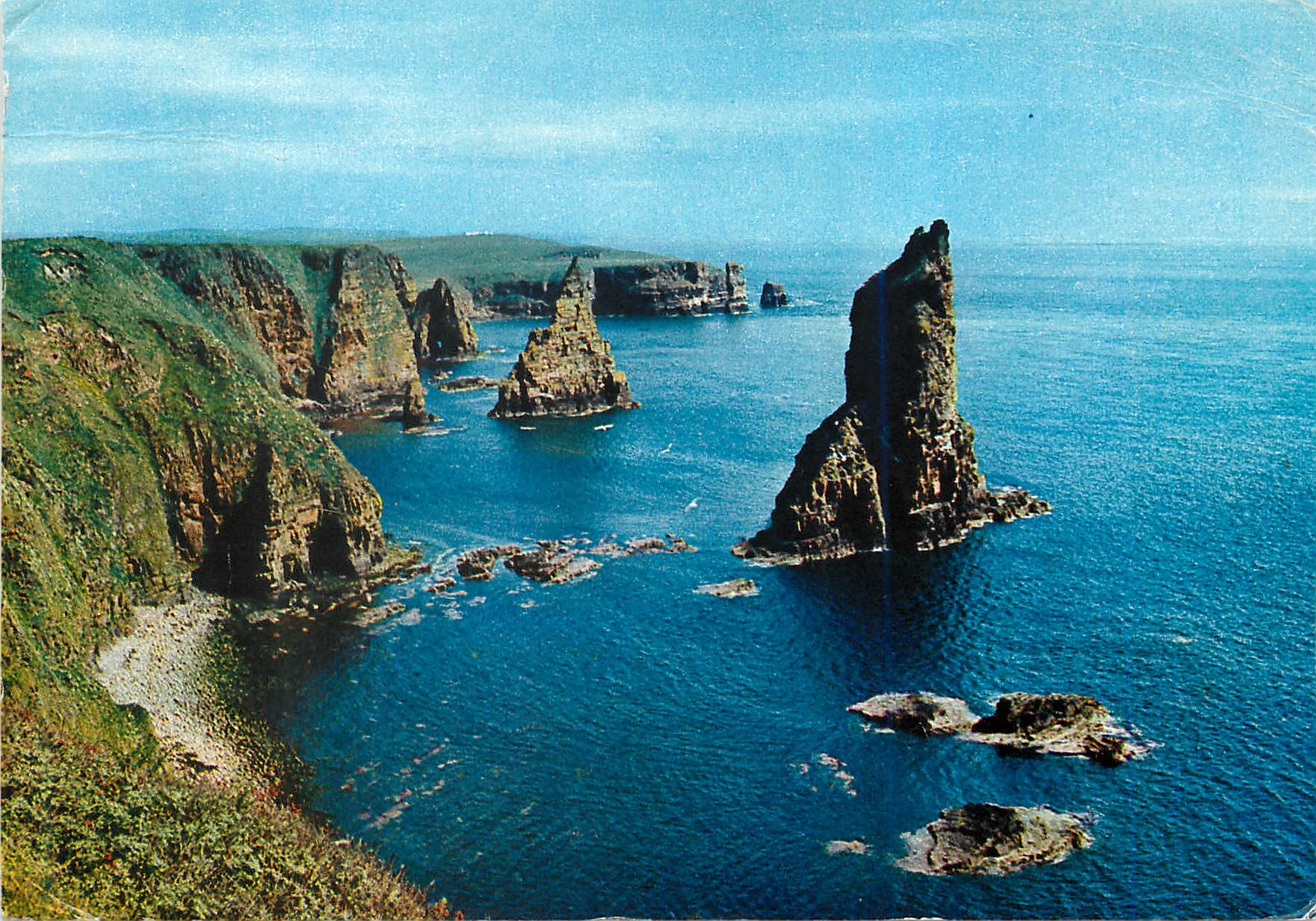 CPM The Stacks of Duncansby From the South John o'Groats Caithness