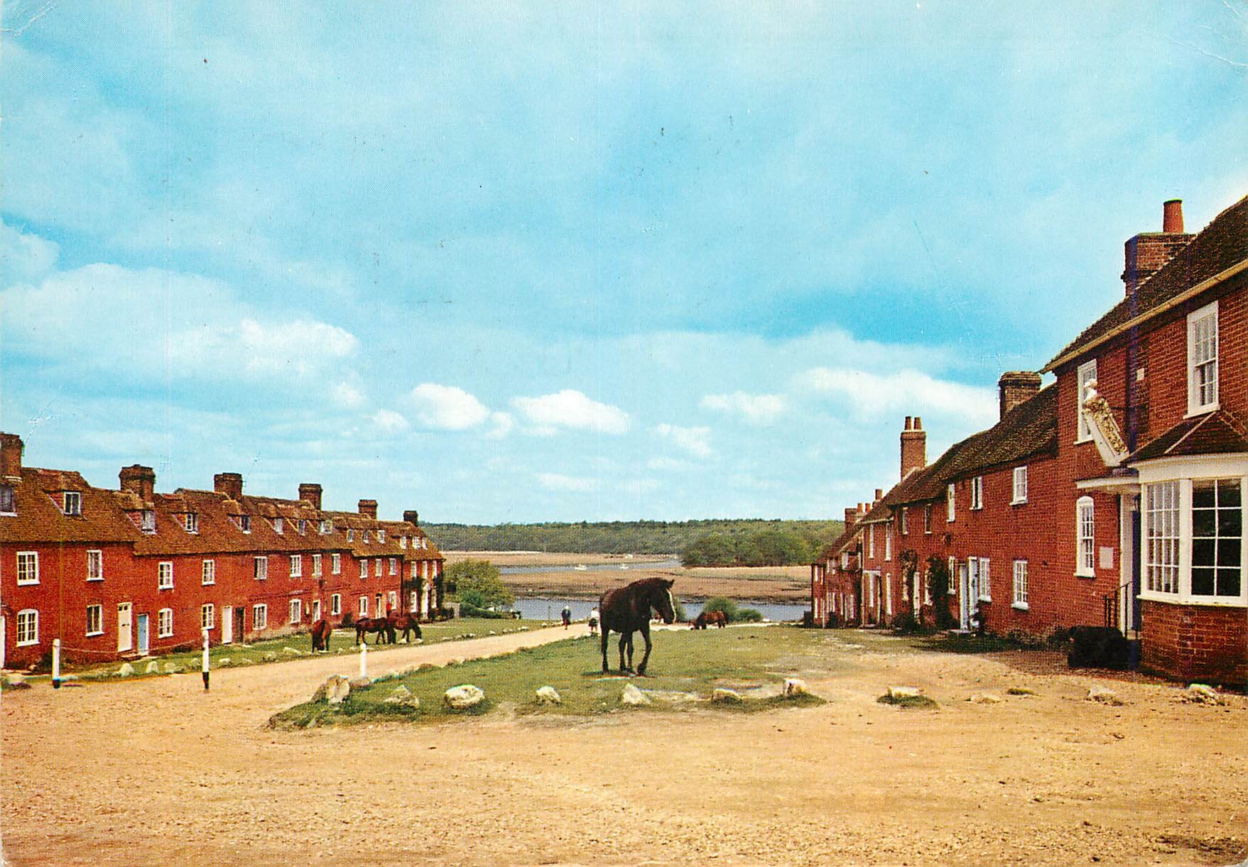 CPM The 18th Century Village of Buckler's Hard Hampshire England
