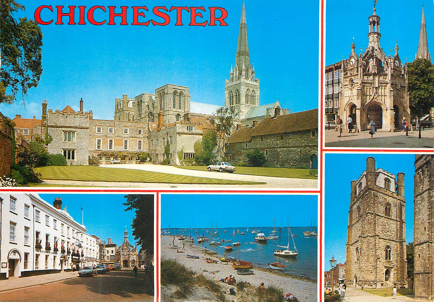 CPM Chichester Cathedral West Street Market Cross Bell Tower