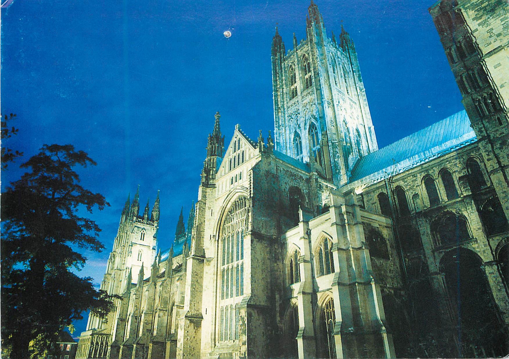 CPM Canterbury The Cathedral Church of Christ Floodlit