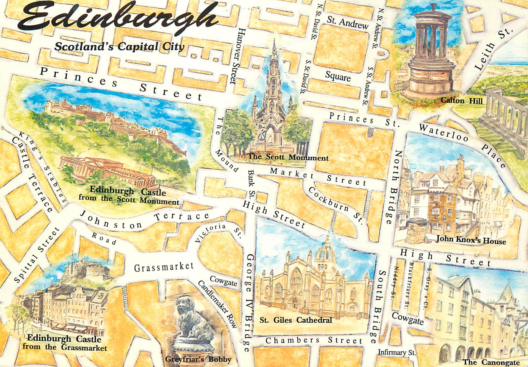 CPM Edinburgh Scotland's Capital City Whiteholme Of Dundee 