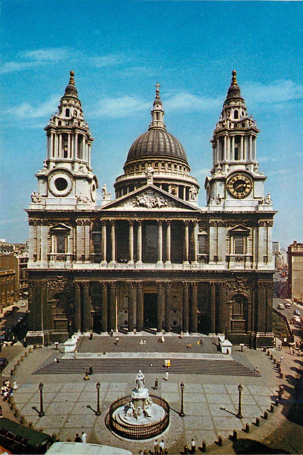 CPM The West Front St Paul's Cathedral London