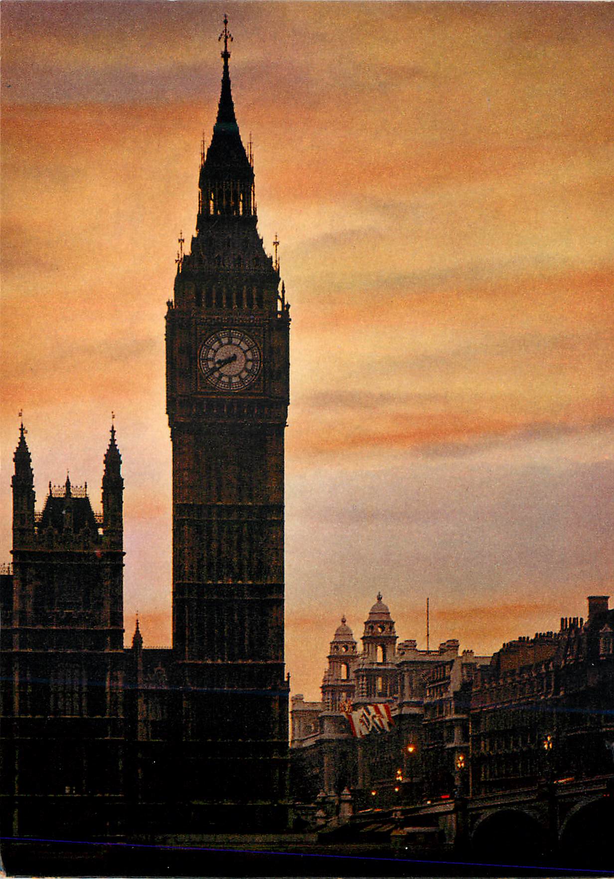 CPM Sunset Over Big Ben London