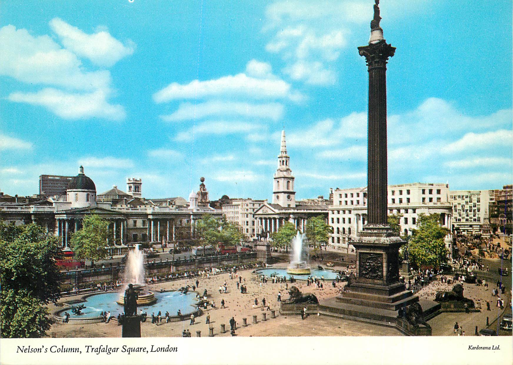Nelson's Column, Trafalgar Square, London — Kardorama Ltd. n° 52781